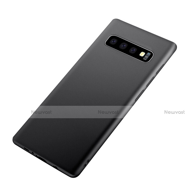 Ultra-thin Silicone Gel Soft Case for Samsung Galaxy S10 Plus Black