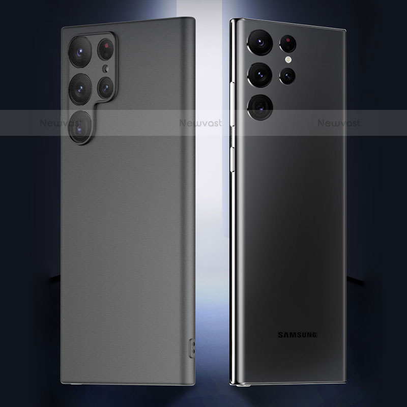 Ultra-thin Silicone Gel Soft Case for Samsung Galaxy S23 Ultra 5G Black