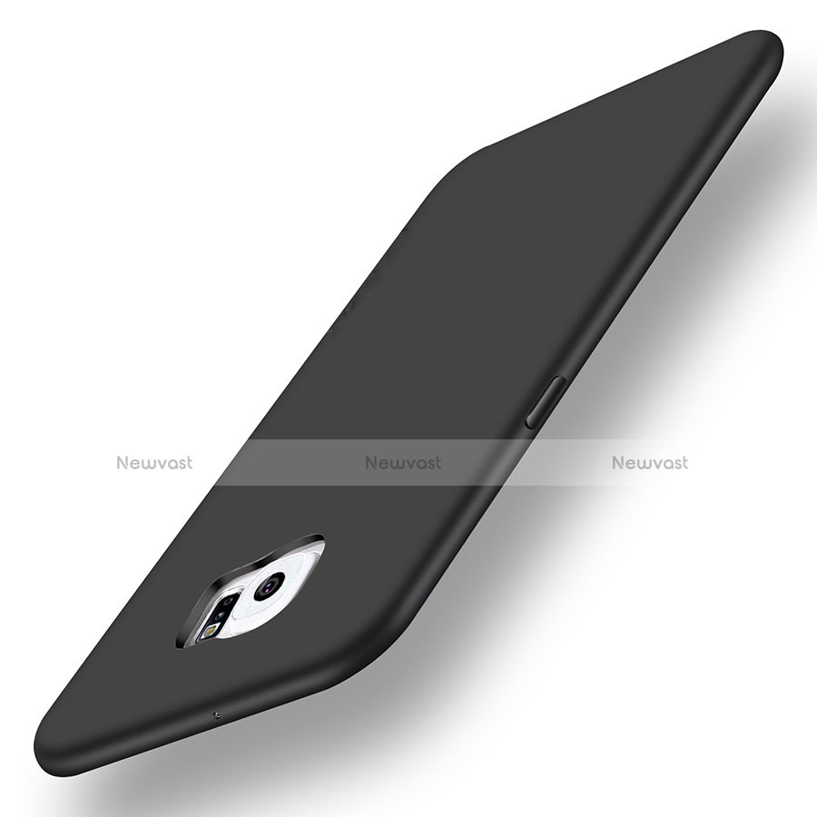 Ultra-thin Silicone Gel Soft Case for Samsung Galaxy S6 Edge SM-G925 Black