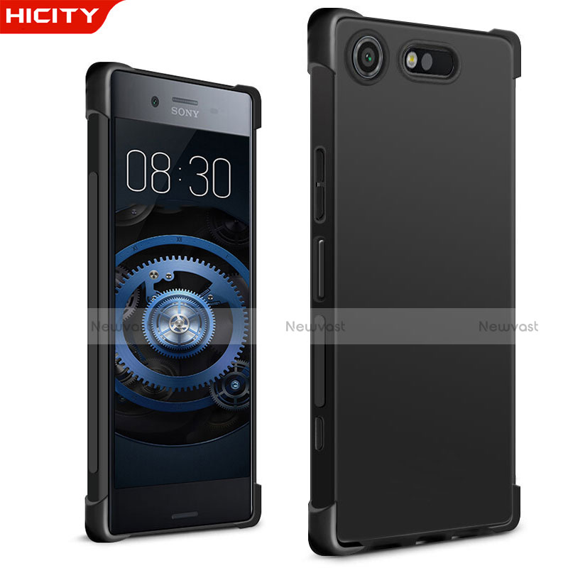 Ultra-thin Silicone Gel Soft Case for Sony Xperia XZ1 Compact Black