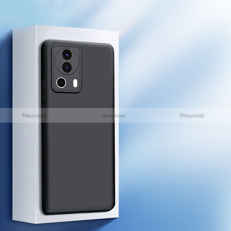 Ultra-thin Silicone Gel Soft Case for Xiaomi Mi 13 Lite 5G Black
