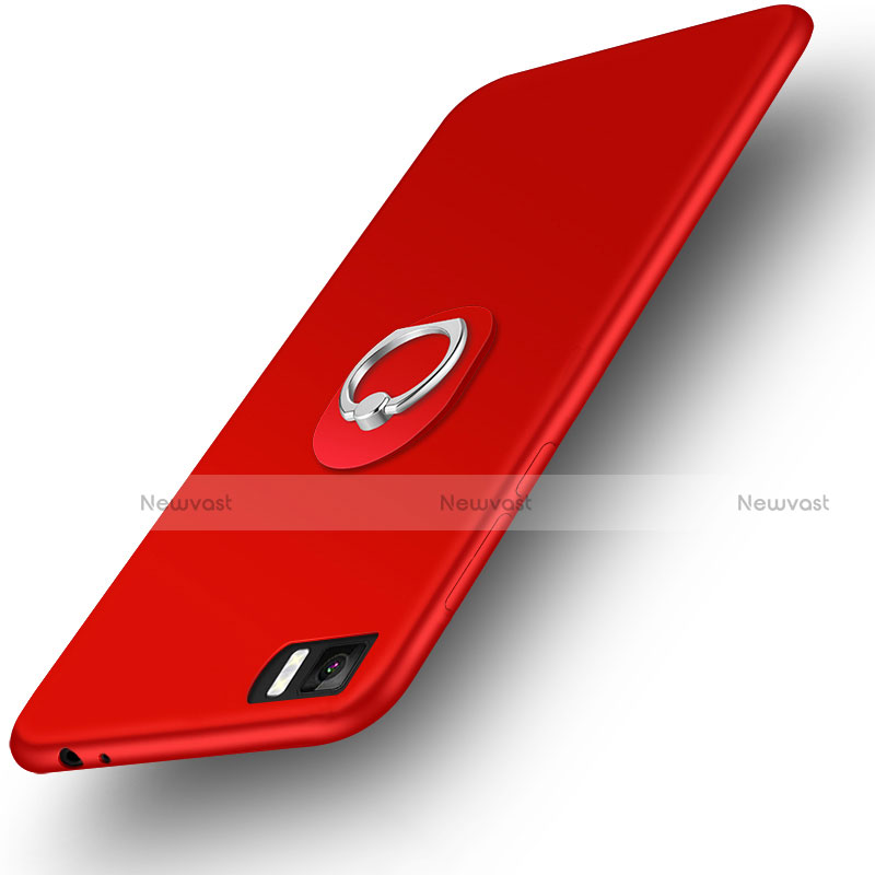 Ultra-thin Silicone Gel Soft Case for Xiaomi Mi 3 Red