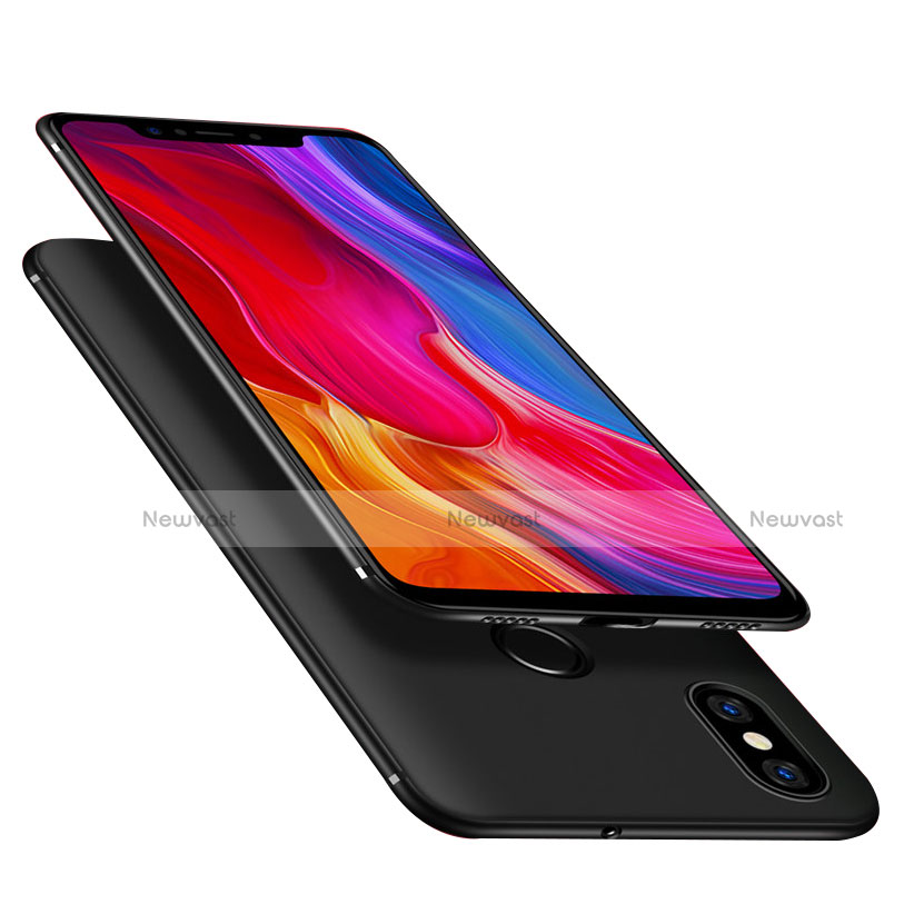 Ultra-thin Silicone Gel Soft Case for Xiaomi Mi 8 Black