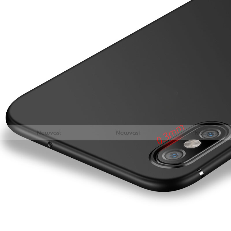 Ultra-thin Silicone Gel Soft Case for Xiaomi Mi 8 Pro Global Version Black
