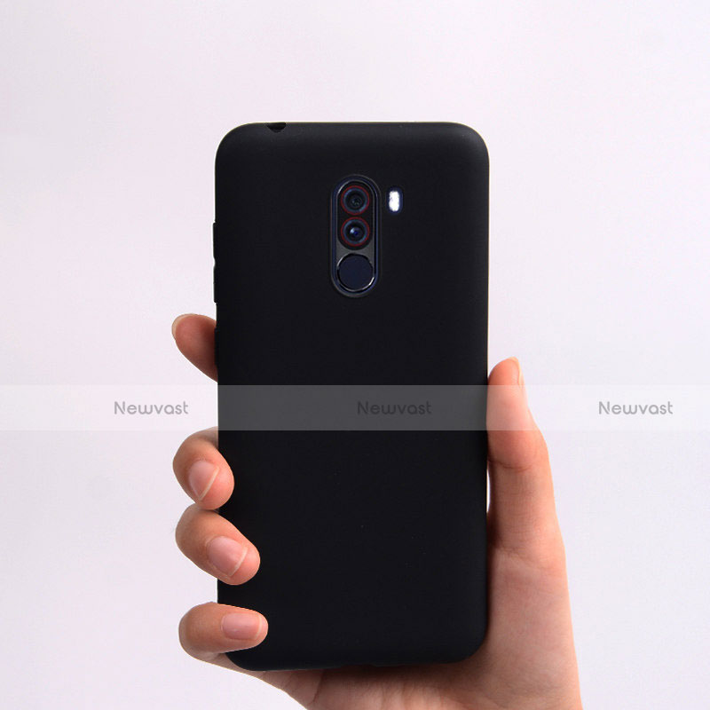 Ultra-thin Silicone Gel Soft Case for Xiaomi Pocophone F1 Black