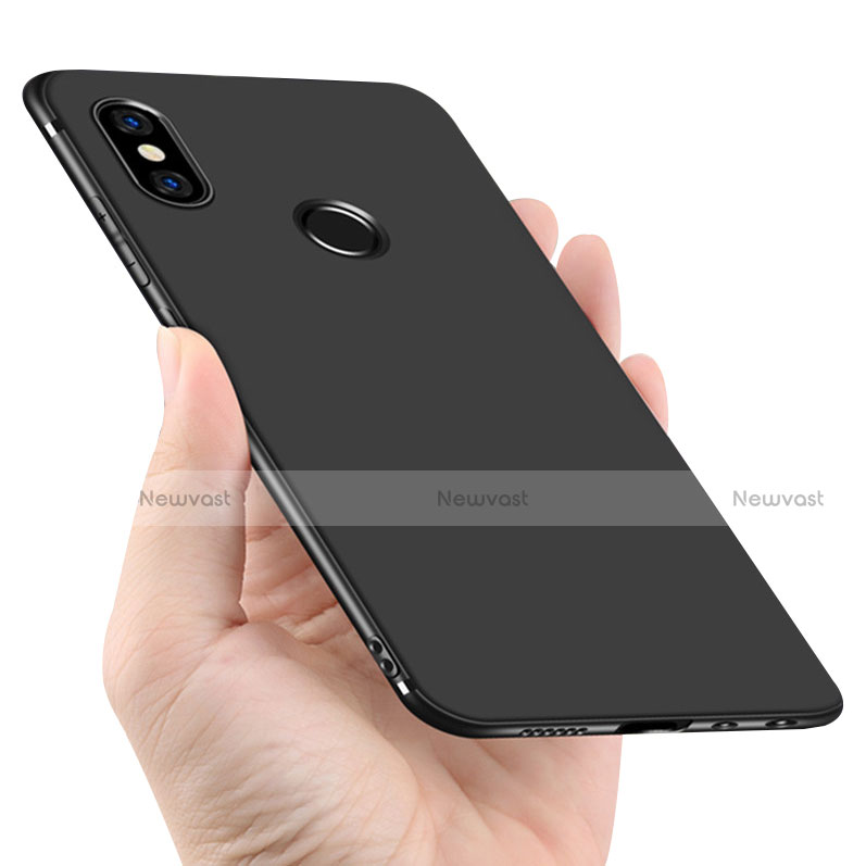 Ultra-thin Silicone Gel Soft Case for Xiaomi Redmi Note 5 AI Dual Camera Black