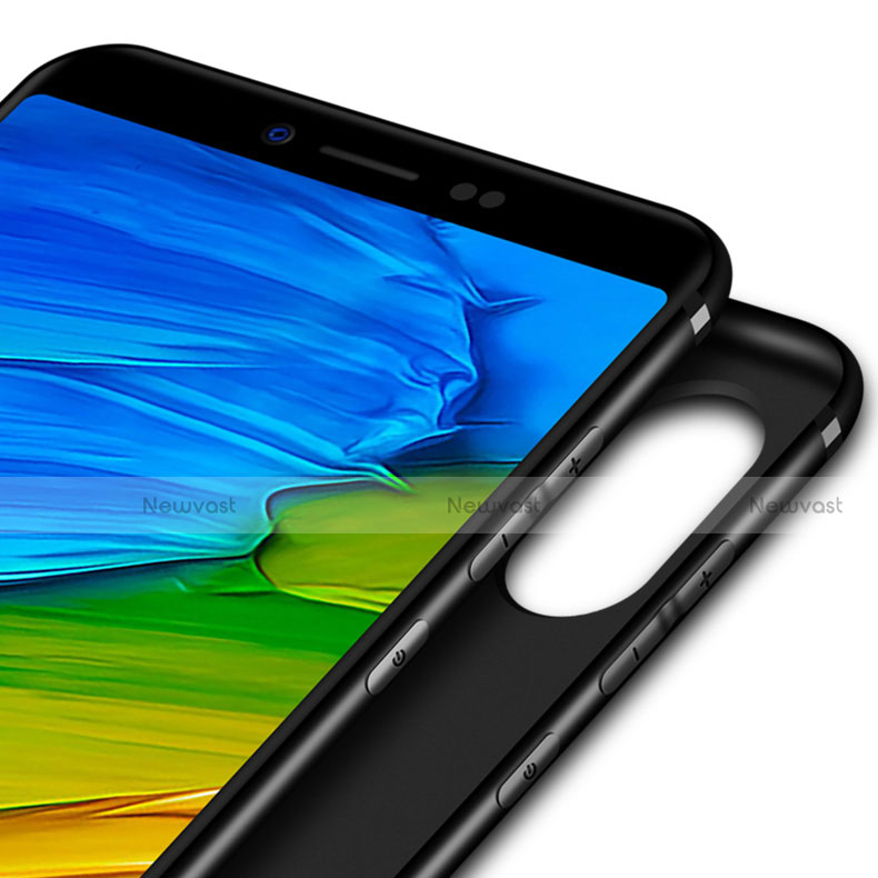 Ultra-thin Silicone Gel Soft Case for Xiaomi Redmi Note 5 Black