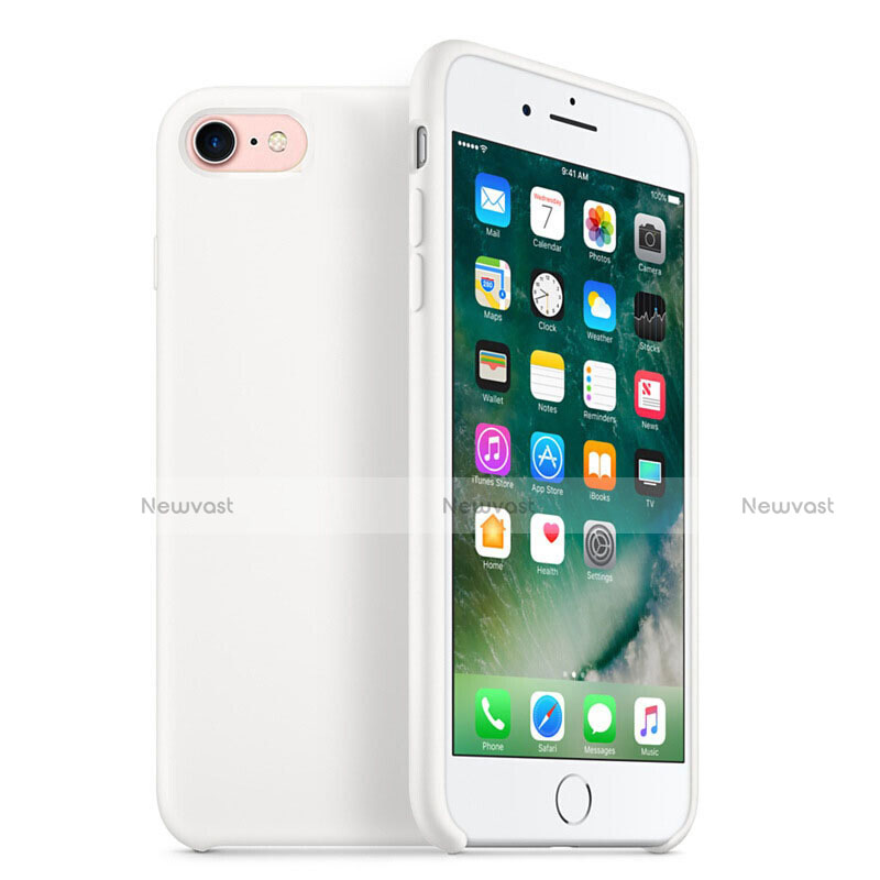 Ultra-thin Silicone Gel Soft Case H07 for Apple iPhone 6S White