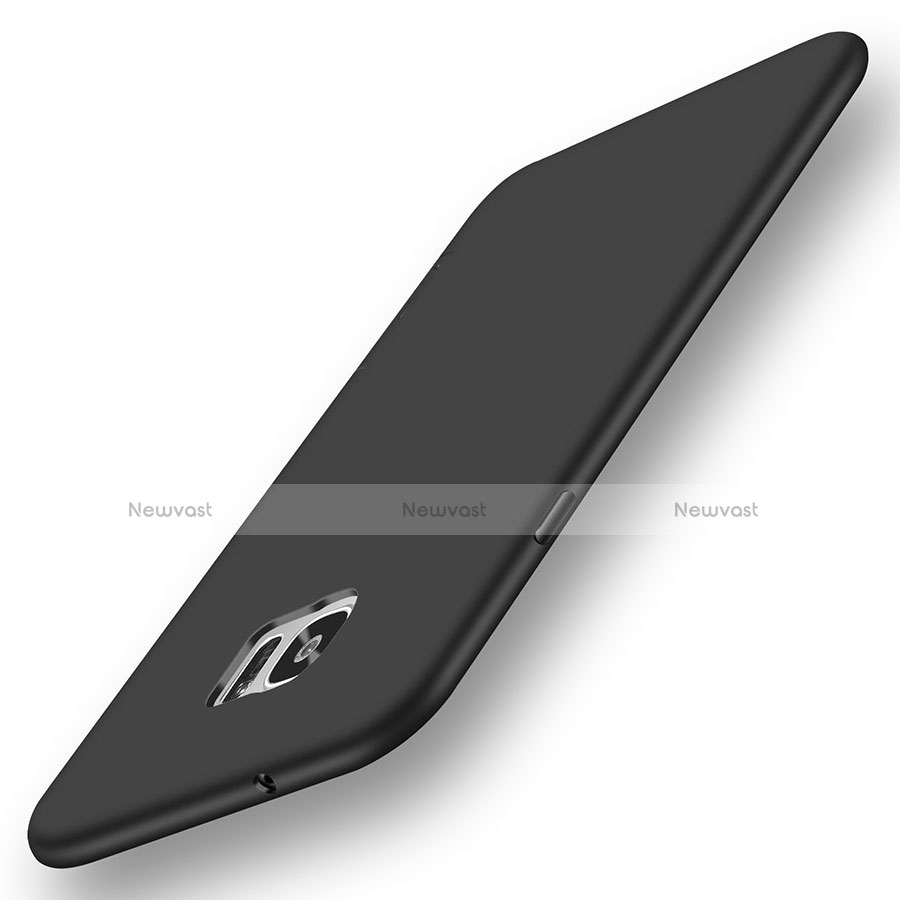 Ultra-thin Silicone Gel Soft Case R06 for Samsung Galaxy S7 Edge G935F Black