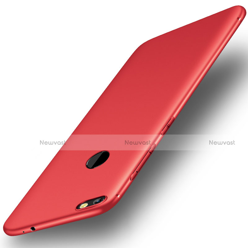 Ultra-thin Silicone Gel Soft Case S01 for Huawei Enjoy 7 Red