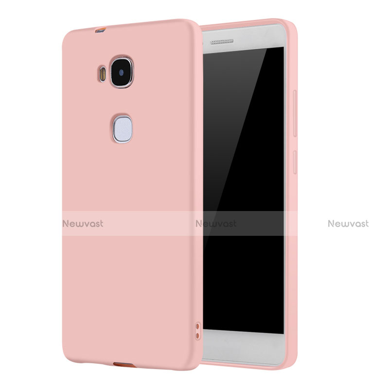 Ultra-thin Silicone Gel Soft Case S01 for Huawei GR5 Rose Gold
