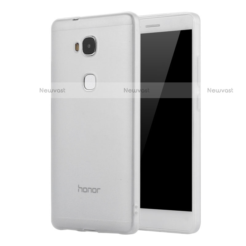 Ultra-thin Silicone Gel Soft Case S01 for Huawei Honor 5X Clear