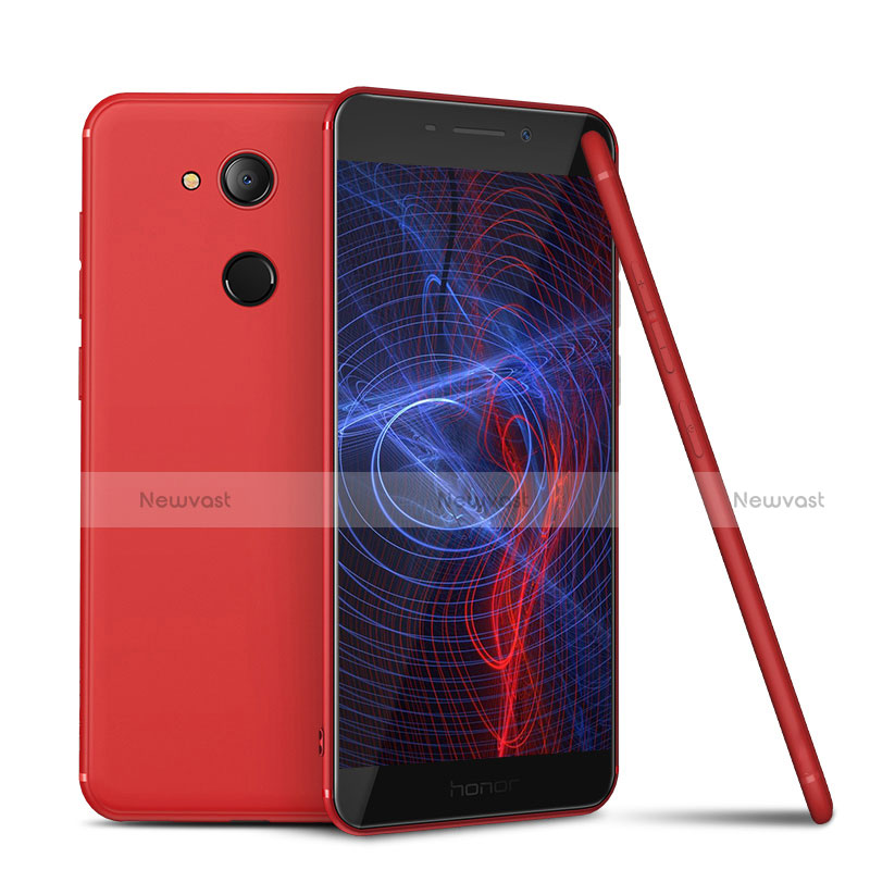 Ultra-thin Silicone Gel Soft Case S01 for Huawei Honor 6C Pro Red