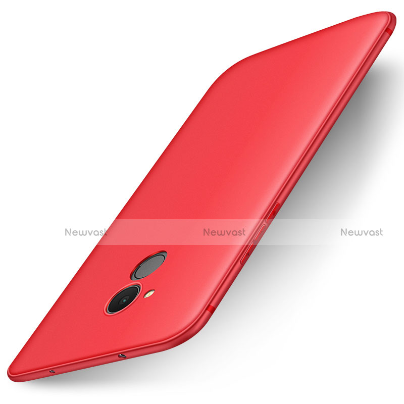 Ultra-thin Silicone Gel Soft Case S01 for Huawei Honor 6C Red