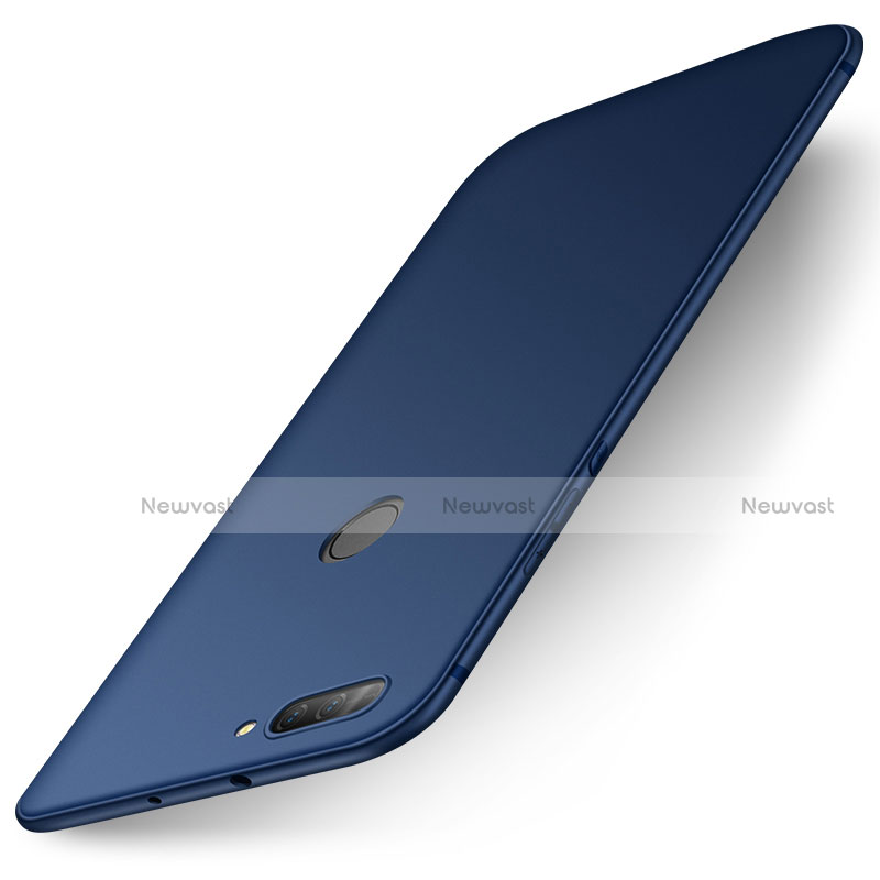 Ultra-thin Silicone Gel Soft Case S01 for Huawei Honor 8 Pro Blue