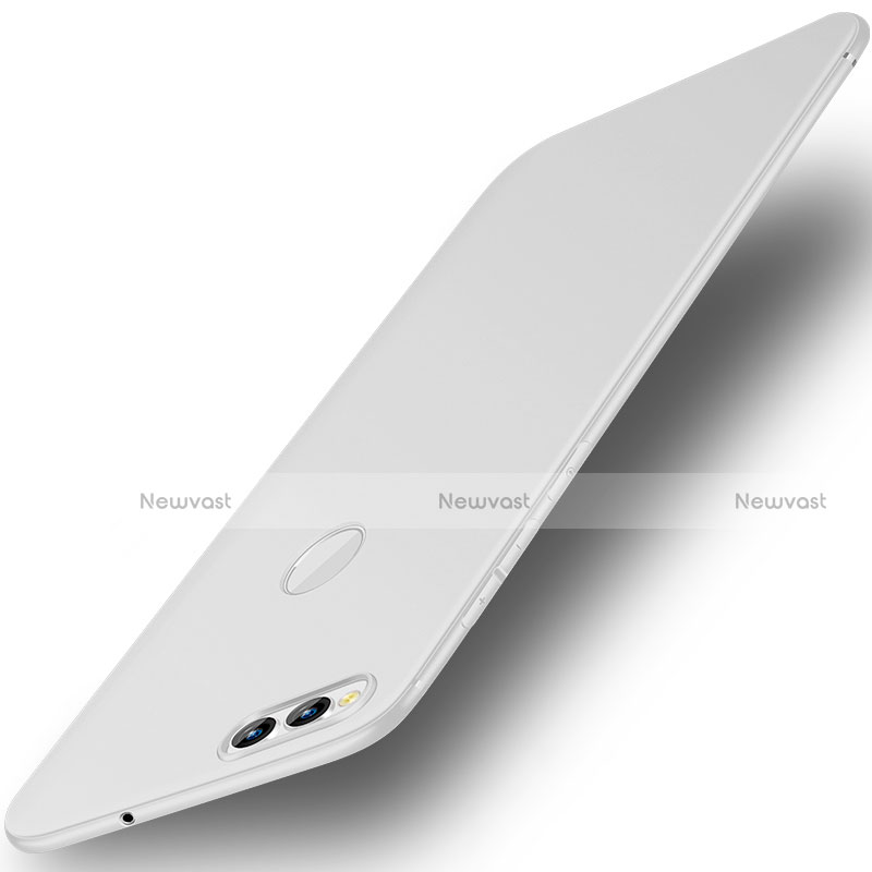 Ultra-thin Silicone Gel Soft Case S01 for Huawei Honor Play 7X White