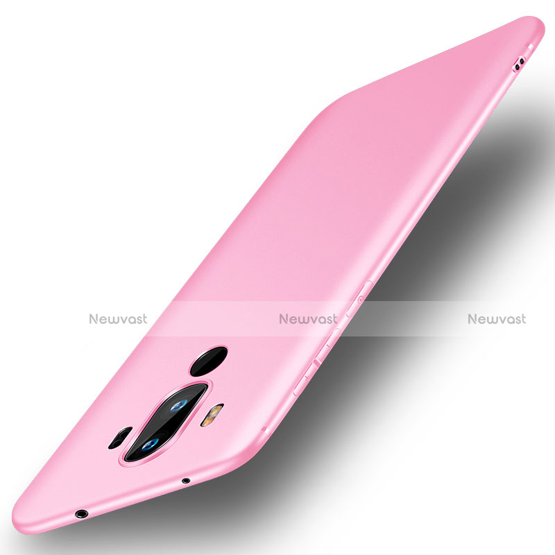 Ultra-thin Silicone Gel Soft Case S01 for Huawei Mate 9 Pink
