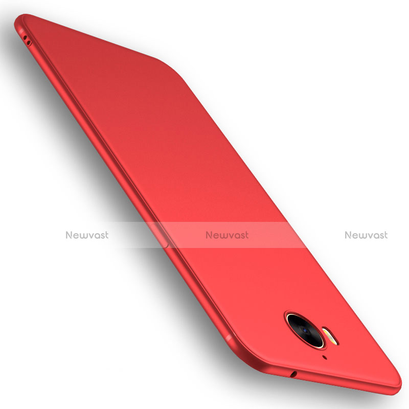 Ultra-thin Silicone Gel Soft Case S01 for Huawei Nova Young Red