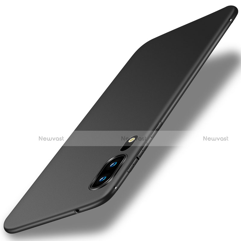 Ultra-thin Silicone Gel Soft Case S01 for Huawei P20 Black