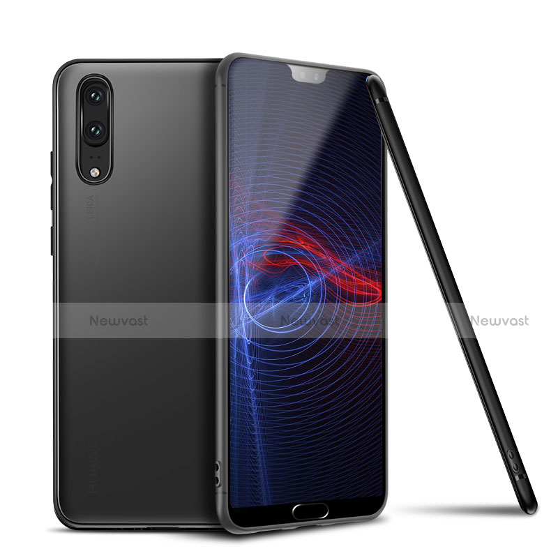 Ultra-thin Silicone Gel Soft Case S01 for Huawei P20 Gray