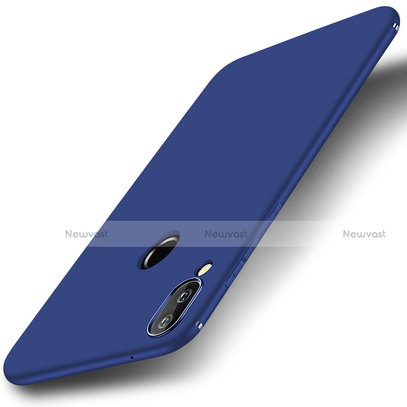 Ultra-thin Silicone Gel Soft Case S01 for Huawei P20 Lite Blue