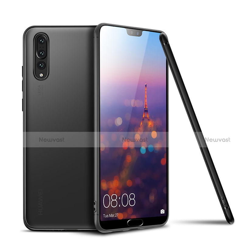 Ultra-thin Silicone Gel Soft Case S01 for Huawei P20 Pro Gray