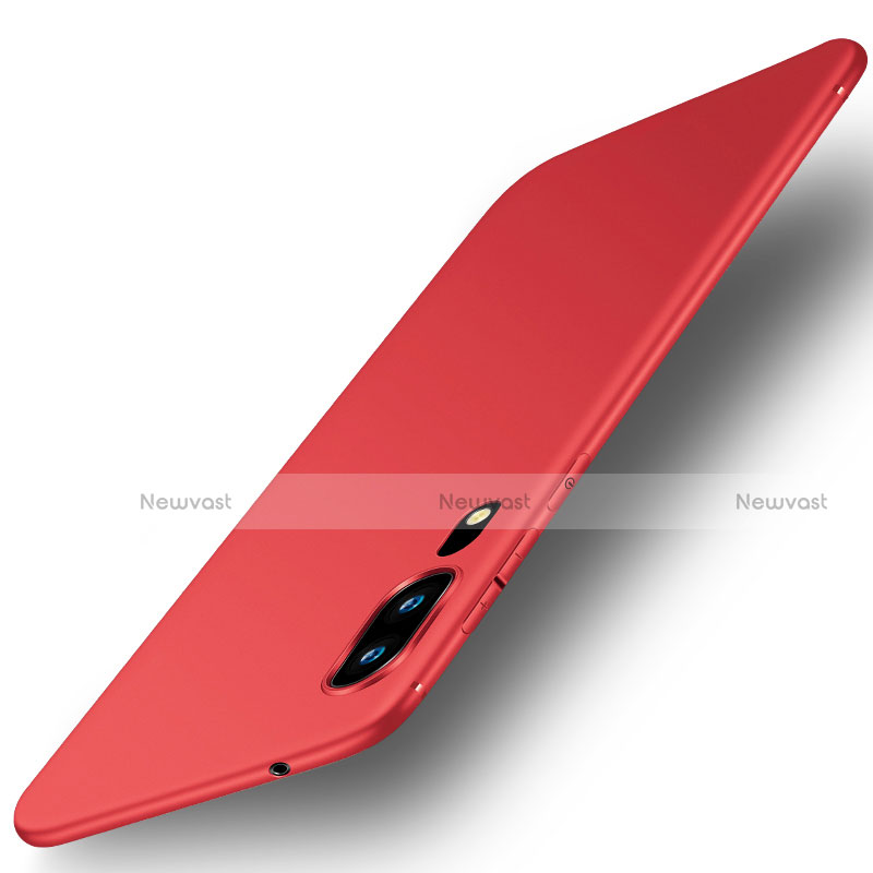 Ultra-thin Silicone Gel Soft Case S01 for Huawei P20 Red