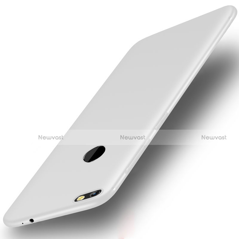 Ultra-thin Silicone Gel Soft Case S01 for Huawei Y6 Pro (2017) White