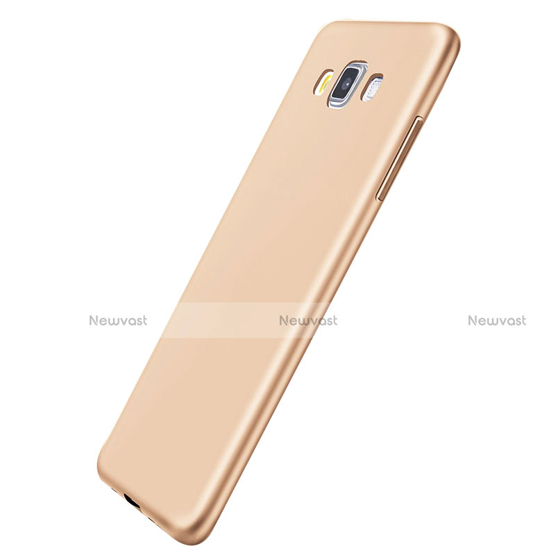 Ultra-thin Silicone Gel Soft Case S01 for Samsung Galaxy A5 Duos SM-500F Gold