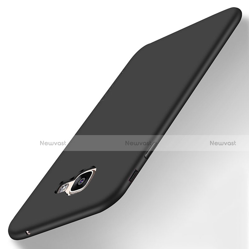 Ultra-thin Silicone Gel Soft Case S01 for Samsung Galaxy A8 (2016) A8100 A810F Black