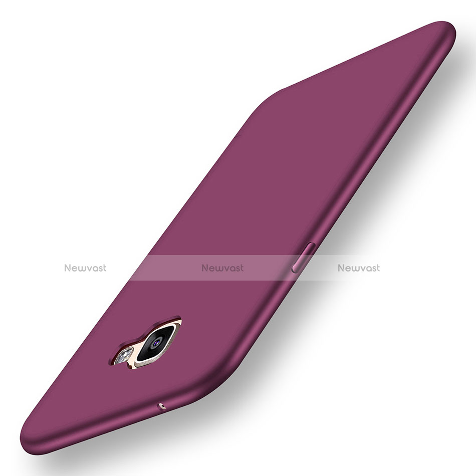 Ultra-thin Silicone Gel Soft Case S01 for Samsung Galaxy A9 (2016) A9000 Purple