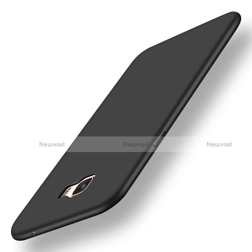 Ultra-thin Silicone Gel Soft Case S01 for Samsung Galaxy C7 Pro C7010 Black