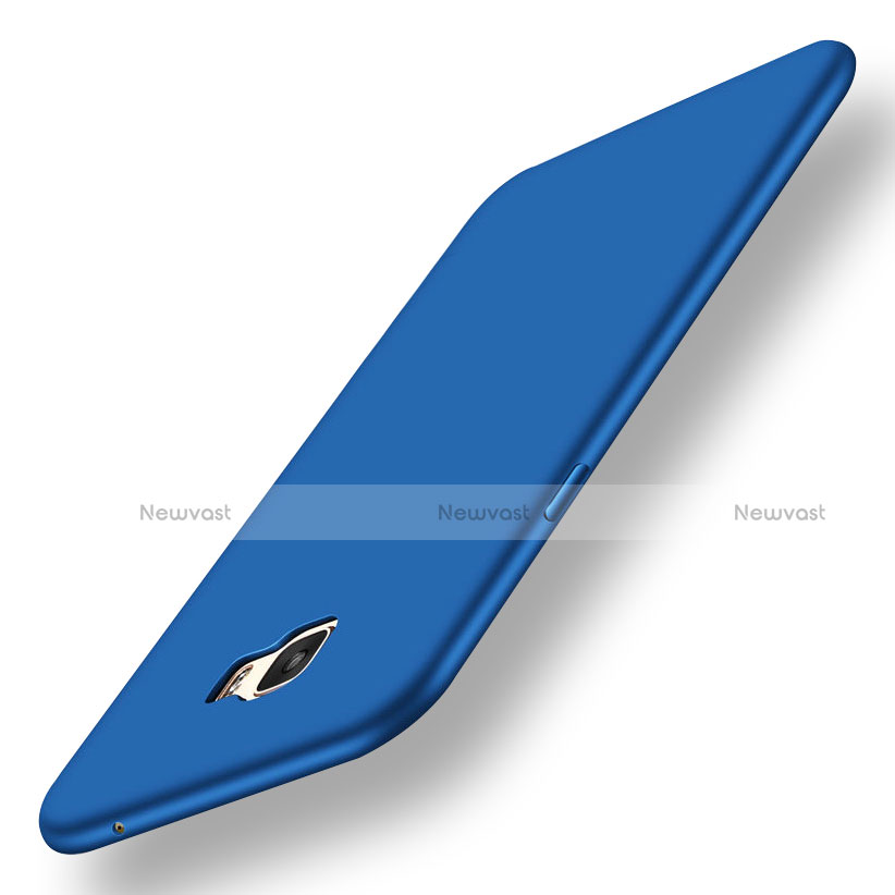 Ultra-thin Silicone Gel Soft Case S01 for Samsung Galaxy C7 SM-C7000 Blue