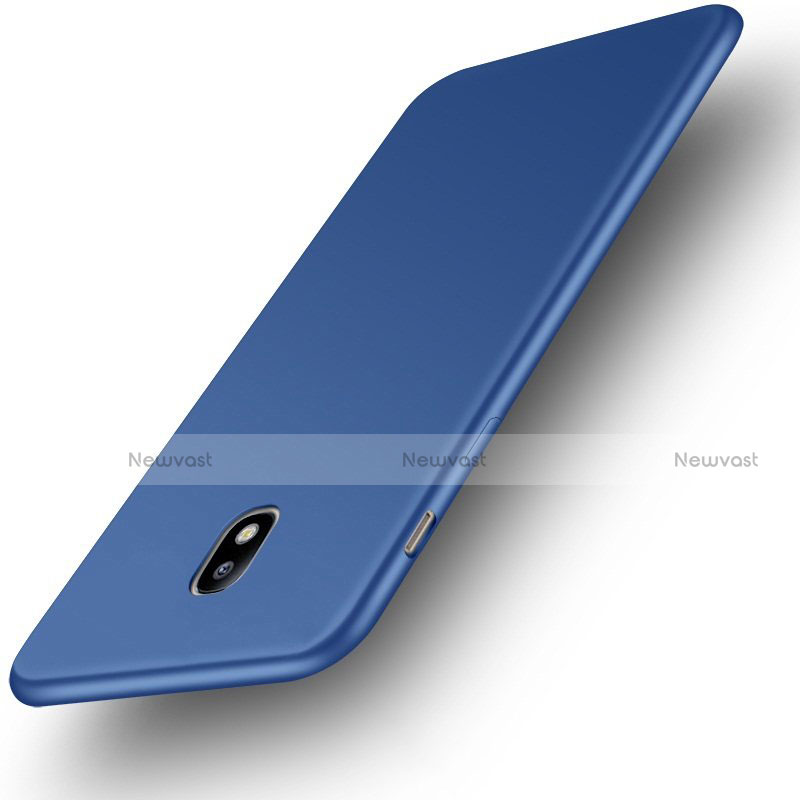 Ultra-thin Silicone Gel Soft Case S01 for Samsung Galaxy J3 (2017) J330F DS Blue
