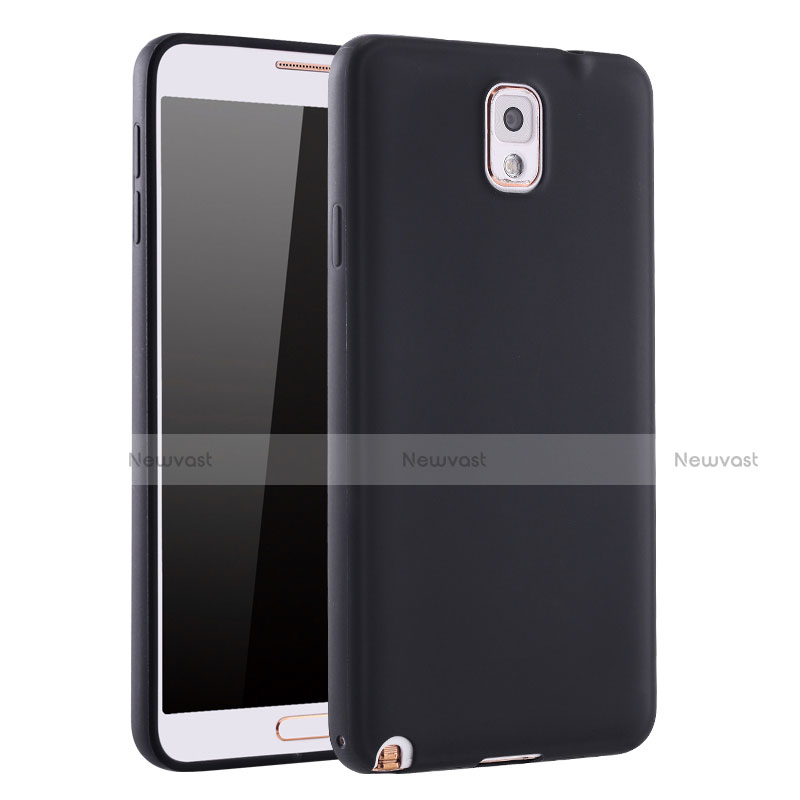 Ultra-thin Silicone Gel Soft Case S01 for Samsung Galaxy Note 3 N9000 Black