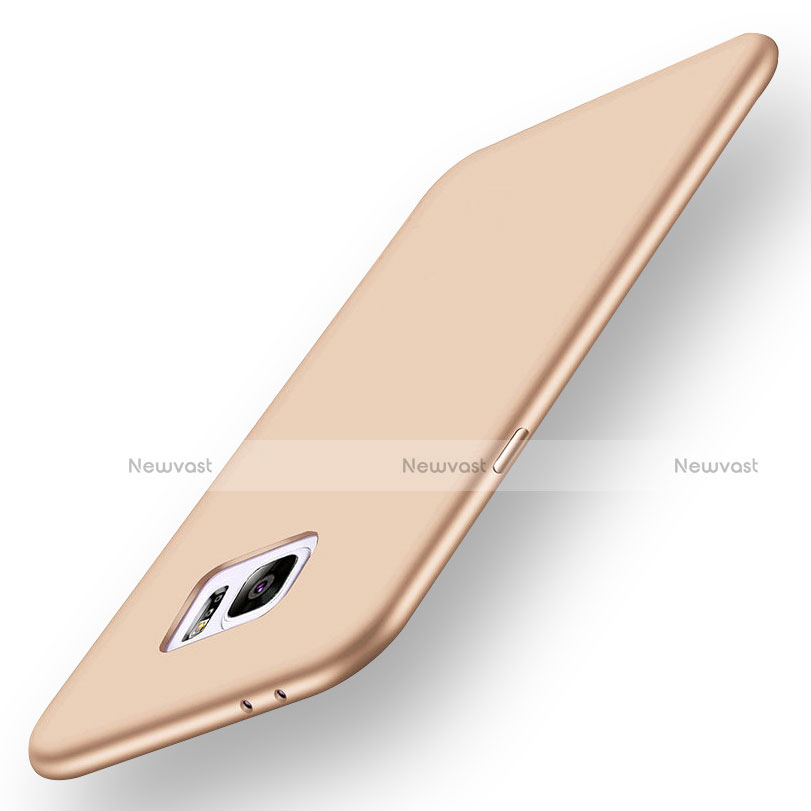 Ultra-thin Silicone Gel Soft Case S01 for Samsung Galaxy Note 7 Gold