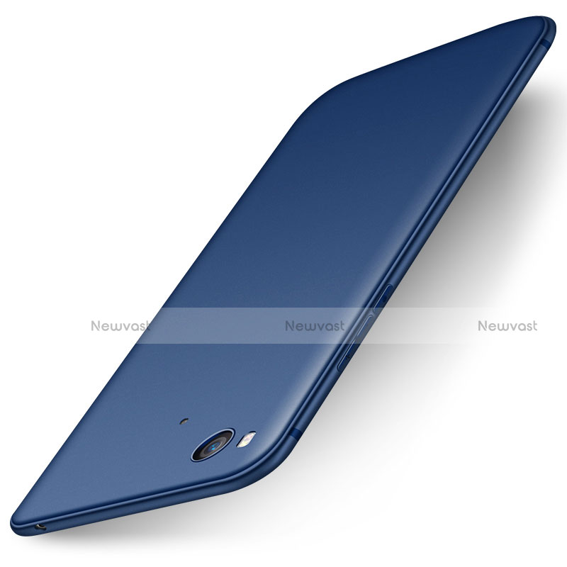 Ultra-thin Silicone Gel Soft Case S01 for Xiaomi Mi 5S 4G Blue
