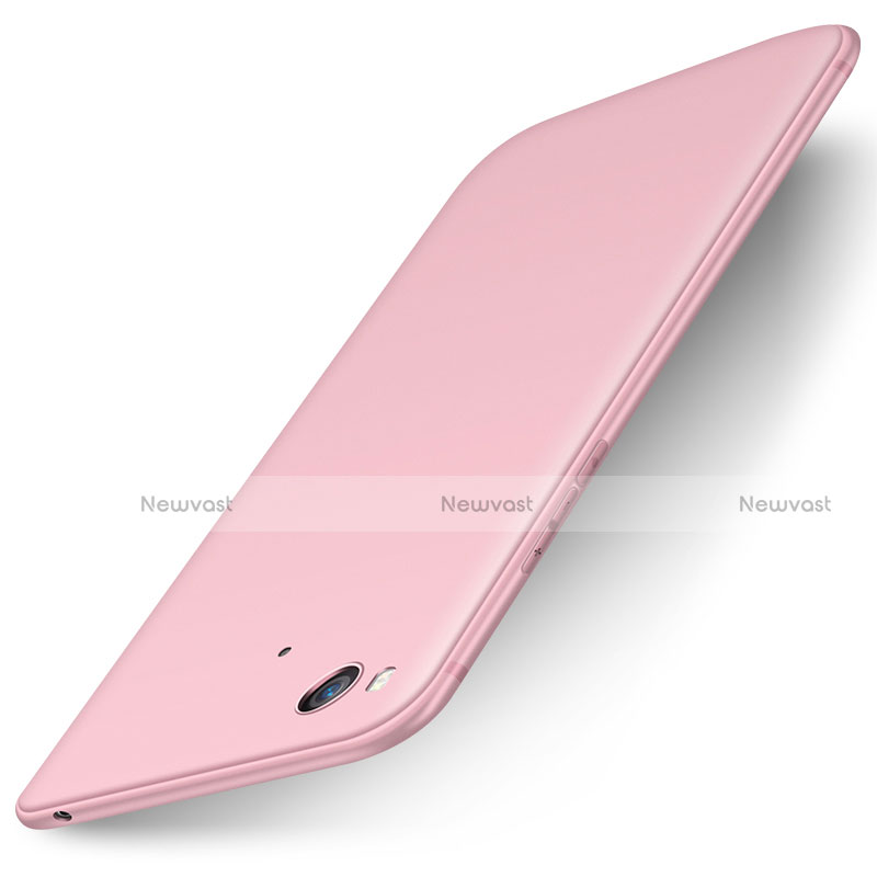 Ultra-thin Silicone Gel Soft Case S01 for Xiaomi Mi 5S Pink
