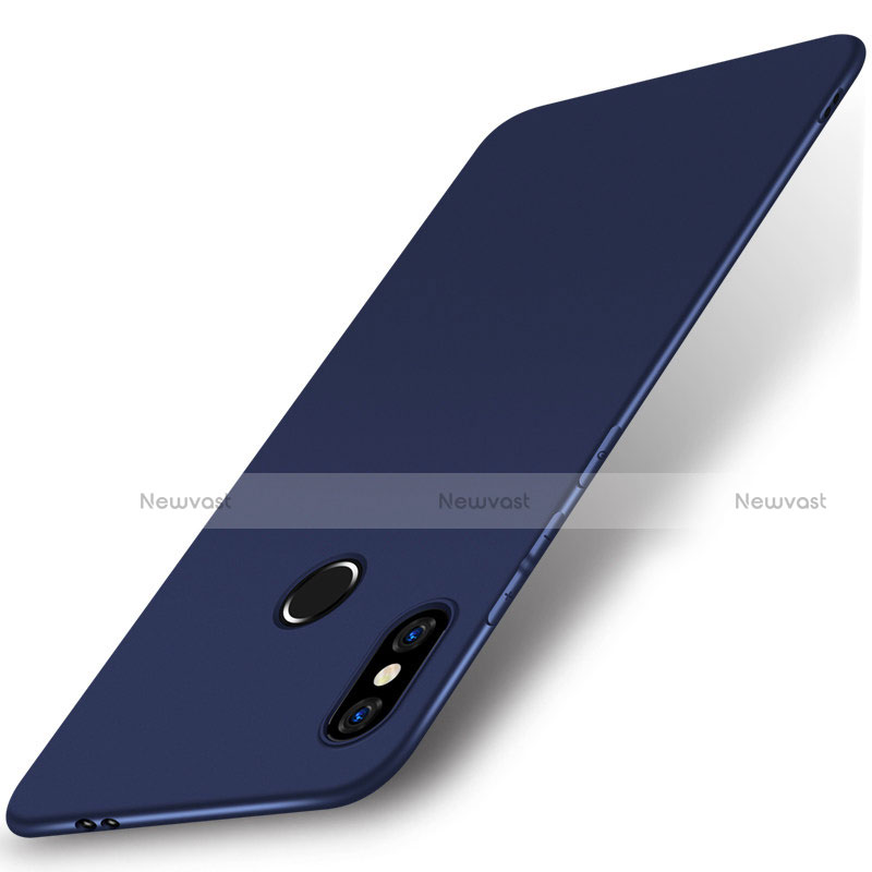 Ultra-thin Silicone Gel Soft Case S01 for Xiaomi Mi 8 SE Blue