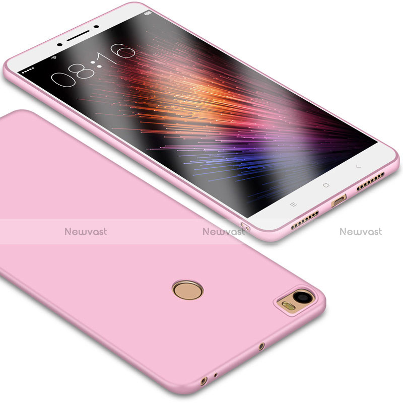 Ultra-thin Silicone Gel Soft Case S01 for Xiaomi Mi Max Pink