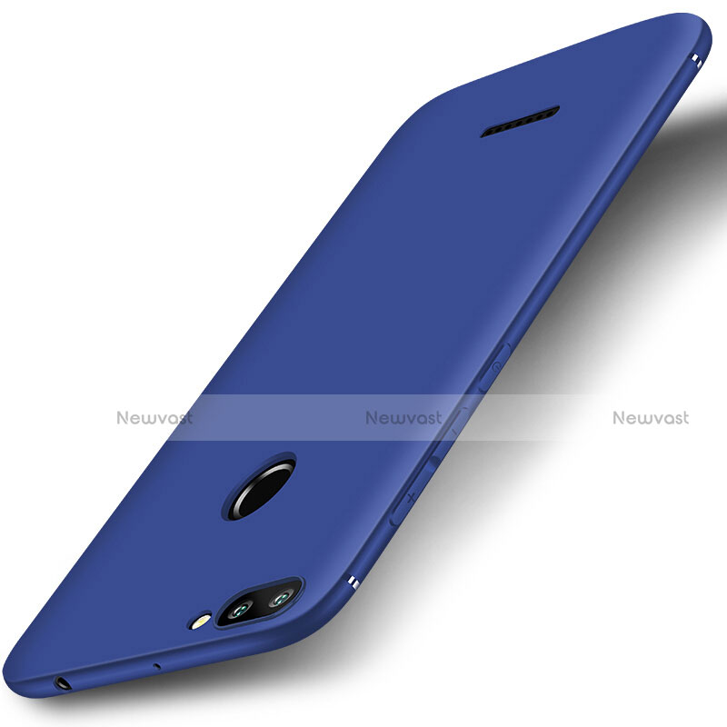 Ultra-thin Silicone Gel Soft Case S01 for Xiaomi Redmi 6 Blue