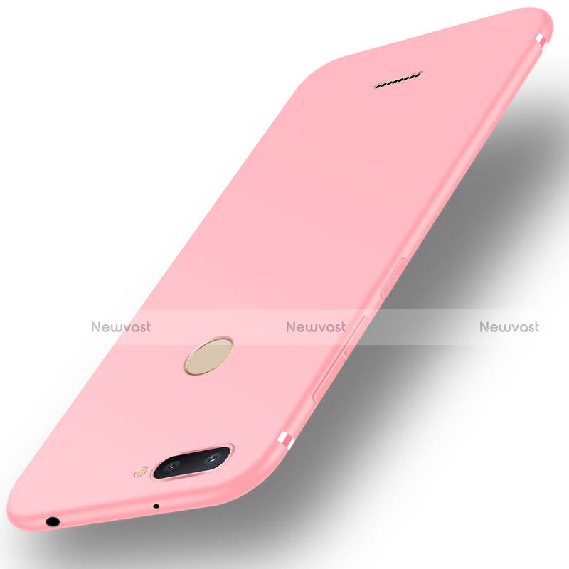 Ultra-thin Silicone Gel Soft Case S01 for Xiaomi Redmi 6 Pink