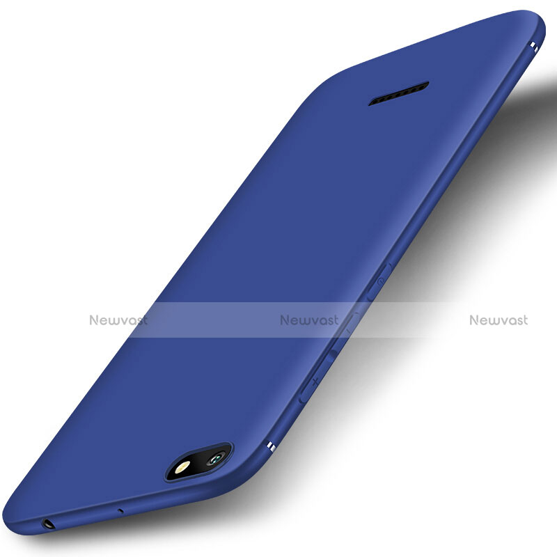 Ultra-thin Silicone Gel Soft Case S01 for Xiaomi Redmi 6A Blue