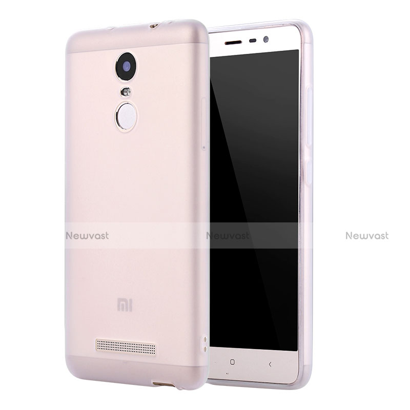 Ultra-thin Silicone Gel Soft Case S01 for Xiaomi Redmi Note 3 Clear