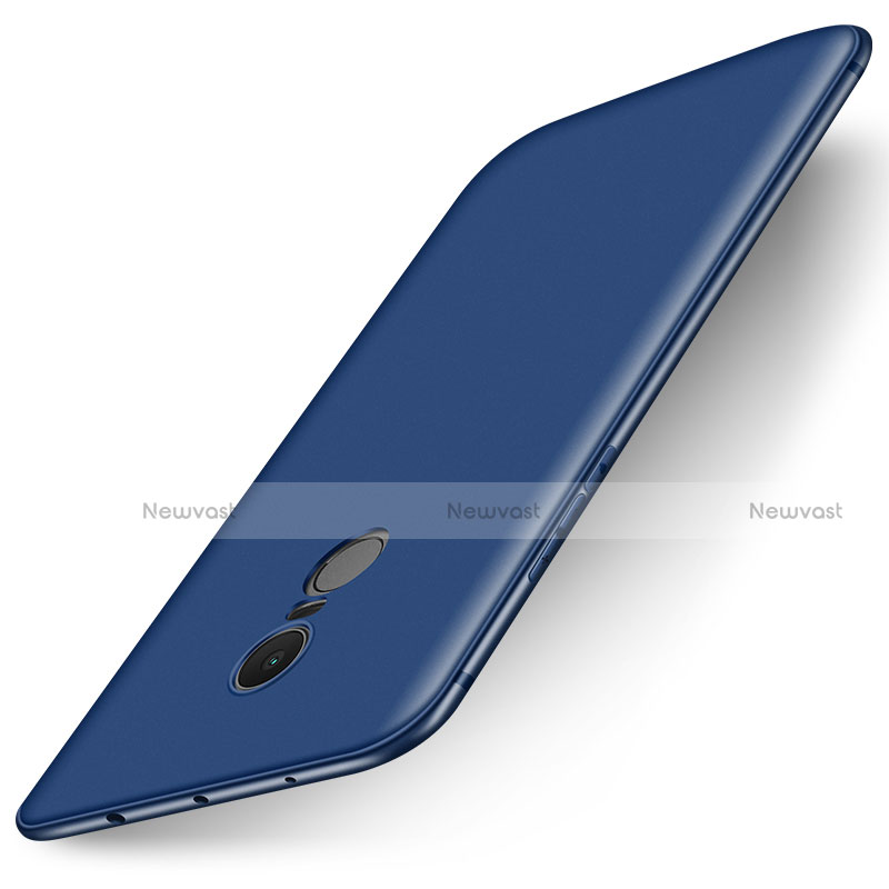 Ultra-thin Silicone Gel Soft Case S01 for Xiaomi Redmi Note 4 Blue