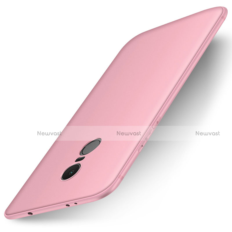 Ultra-thin Silicone Gel Soft Case S01 for Xiaomi Redmi Note 4X Pink