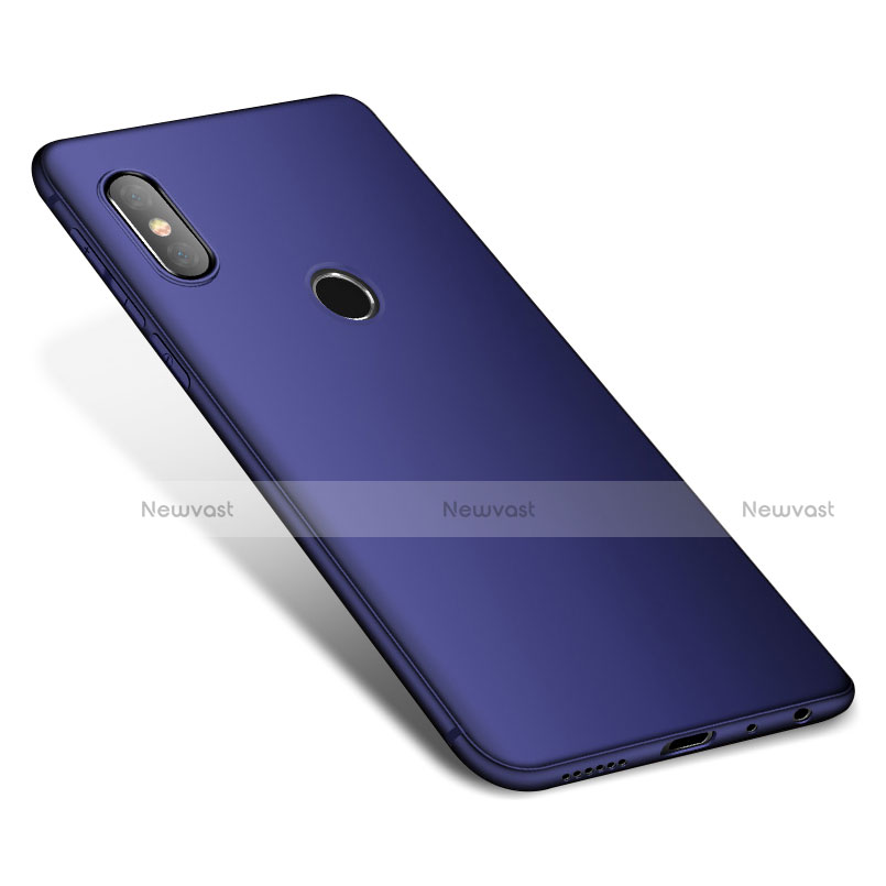 Ultra-thin Silicone Gel Soft Case S01 for Xiaomi Redmi Note 5 AI Dual Camera Blue