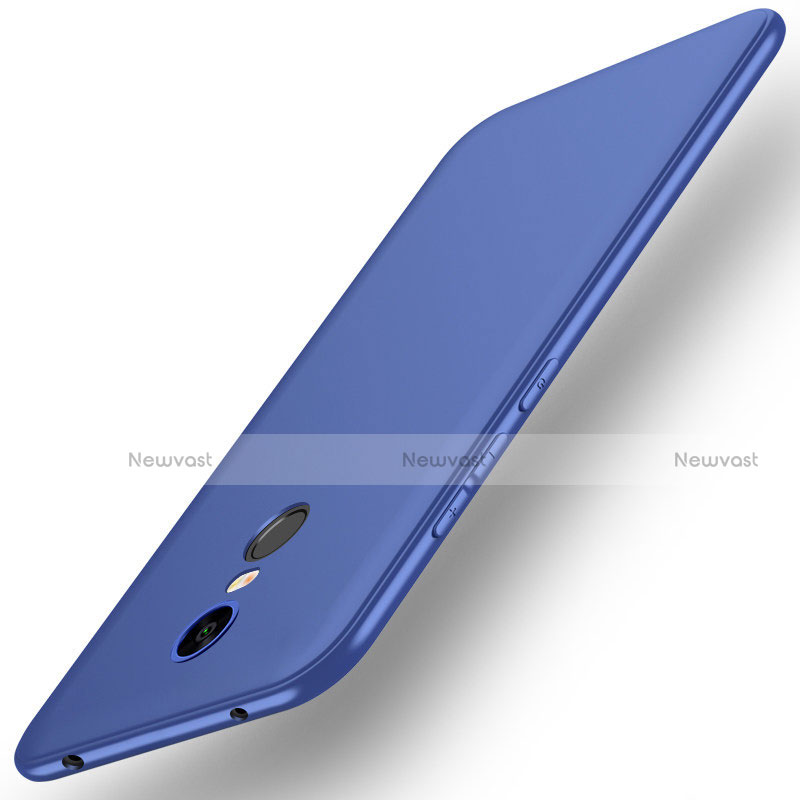 Ultra-thin Silicone Gel Soft Case S01 for Xiaomi Redmi Note 5 Indian Version Blue