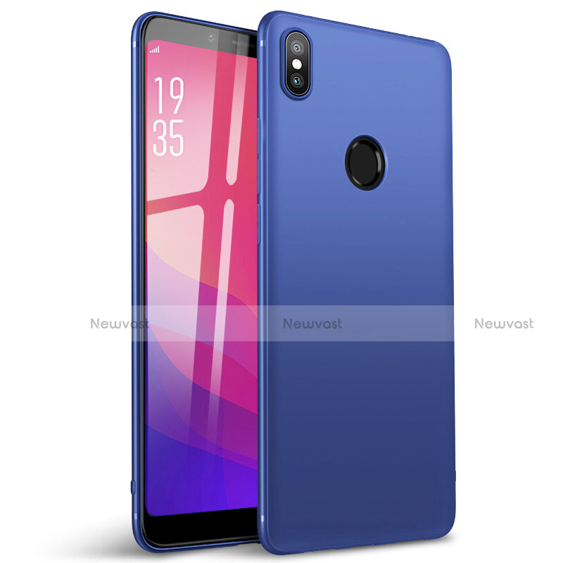 Ultra-thin Silicone Gel Soft Case S01 for Xiaomi Redmi S2 Blue