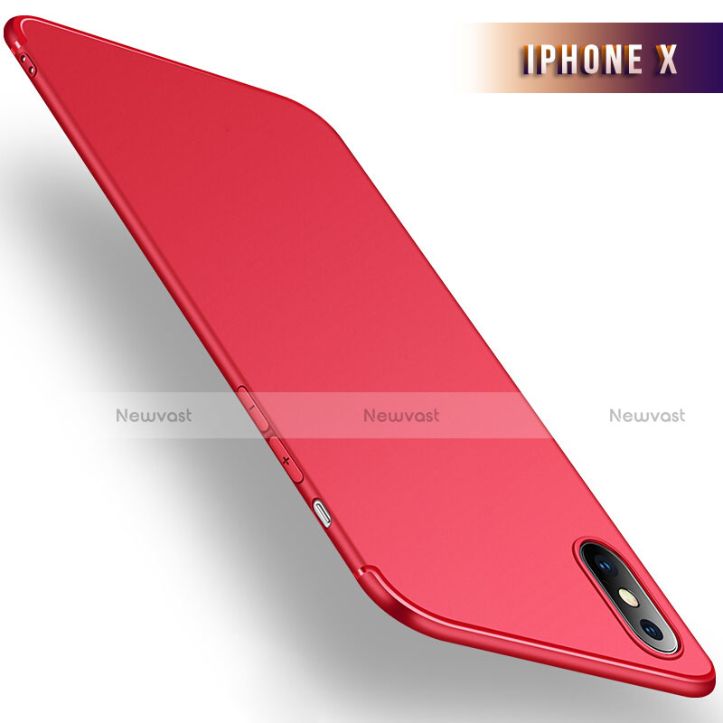 Ultra-thin Silicone Gel Soft Case S02 for Apple iPhone Xs Max Red